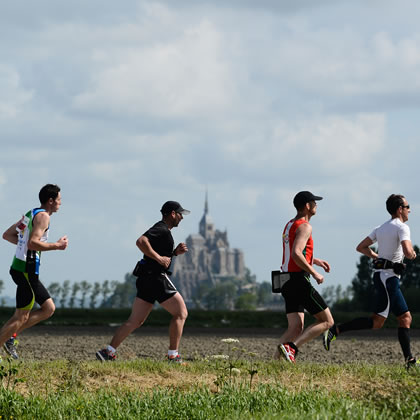 Run In Mont Saint-Michel