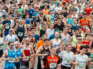 Schneider Electric Marathon de Paris-landing